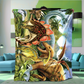 🔥NEW ARRIVAL LIMITED TIME OFFER🔥Vibrant Dinosaur Print Flannel Throw Blanket