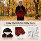 Men’s gradient-coloured tracksuit – hooded top and tracksuit bottoms