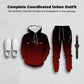 Men’s gradient-coloured tracksuit – hooded top and tracksuit bottoms