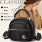 🔥Free Shipping & 50% OFF🔥Classic Multifunctional Compartments Adjustable Wide Shoulder Strap PU Leather Crossbody Bag