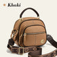 🔥Free Shipping & 50% OFF🔥Classic Multifunctional Compartments Adjustable Wide Shoulder Strap PU Leather Crossbody Bag