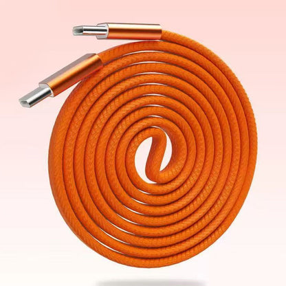 🌞 Spring into Savings: 20% Off🔥240W Magnetic Self-Winding Type-C Cable | Ultra-Durable Braided Flat Design - Tangle-Free Fast Charging