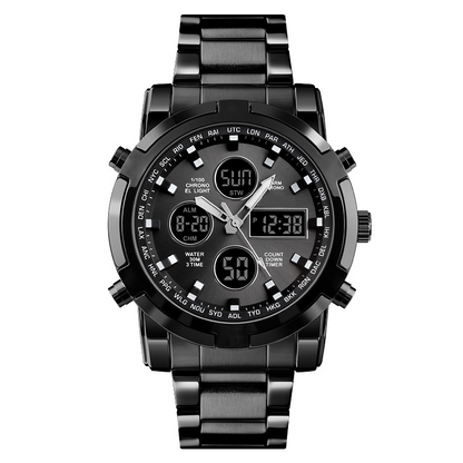💐50% OFF ! Men‘s Analog-Digital Watch – Full Functions 🌍🔊【Limited Offer】