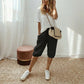⏳Time-Limited Special🏆Women's Casual Cotton Linen Capris