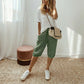 ⏳Time-Limited Special🏆Women's Casual Cotton Linen Capris