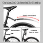 🔥2026 Special Offer: 50% Off🔥 Retractable and Adjustable Mudguard Set for Bicycles