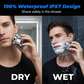 🪒🧼💧 Men’s 7-blade washable razor – smooth, pain-free shaving; close shave; reduces redness and ingrown hairs; non-slip handle; compatible with Gillette and Fong Yin razor heads; suitable for home and travel use