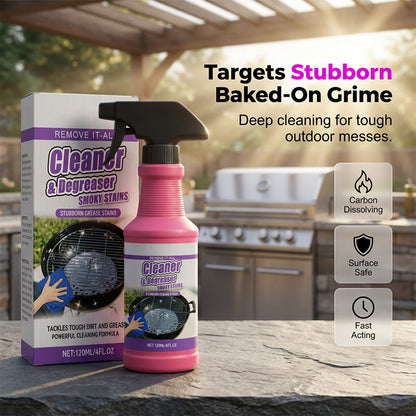 Fast-Acting Heavy-Duty Grill Degreaser Spray🧤Delivered within 5 working days
