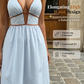 🌸Spring Sale 50% OFF🌻Women's Striped Halter Neck Maxi Dress