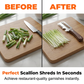 🎁 3-in-1 Onion Slicer and Peeler, 2-Pack&Delivered within five working days