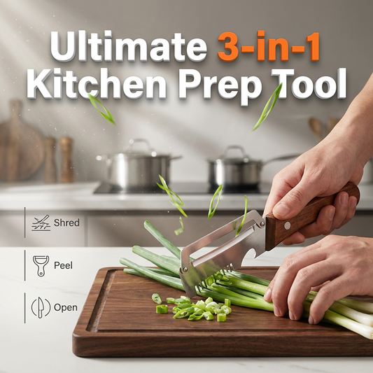 🎁 3-in-1 Onion Slicer and Peeler, 2-Pack&Delivered within five working days