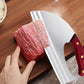 🍅🔪Ergonomic kitchen knife – front-handle design, effortlessly cuts vegetables and meat. A thoughtful gift for home cooks.