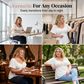 💥Free delivery, delivered within 5 working days 🥳Women's Plus Sweetheart Neck Top