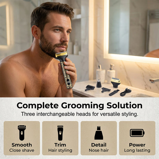 Men's Professional Hair Clipper & Trimmer Set🍃Delivered within five working days