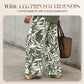 🔥LAST DAY 49% OFF ☀️🛍️Women's V-Neck Blouse & Printed Wide-Leg Pants Set