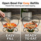 🎁Heart-Shaped Floral Bird Feeder💝Buy two, get free delivery!