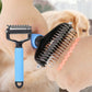 Double sided pet grooming brush💆‍♀️⚡ Delivered within 5 working days!
