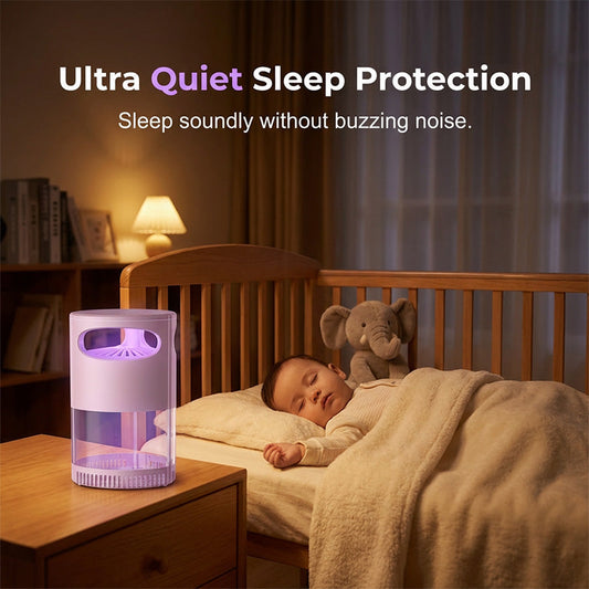 🔇Summer Hot Sale 50% OFF✨🌙UV Mosquito Killer Lamp – quiet, USB, chemical-free
