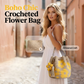 Crochet Bucket Bag for Women