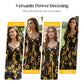 ⏰LIMITED TIME 49% OFF!🔥Women's Print Puff Sleeve Dress🔥Free delivery