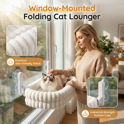 Foldable Cat Window Hammock with Suction Cups🍃Delivered within five working days