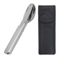 🎉 Last Day Promotion-50% OFF✨4-in-1 Stainless Steel Portable Cutlery Set