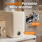 🎉Portable mini washing machine✨ designed specifically for underwear and lingerie—wash separately and sanitize at high temperatures.🔥Delivered within five working days🔥