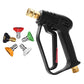 High-Pressure Washer Gun with 5 Nozzles⏳ Free delivery, with delivery within 5 working days
