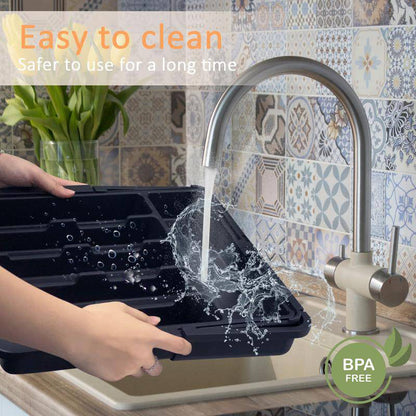 🥳2026 HOT SALE🥳💞55% OFF!✨Expandable Cutlery and Utensil Drawer Organizer&Free delivery