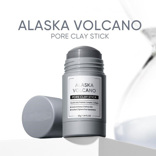 Alaska Volcanic Clay Stick – Face mask for removing blackheads, deep cleansing of pores and gentle exfoliation