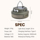 Solar Camping Light with 20m Light Strip