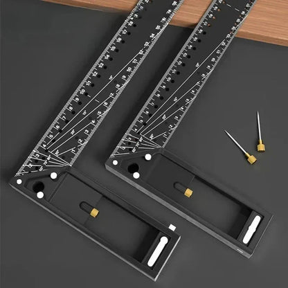 🎁Hot Sale 40% OFF⏳Multifunctional Combination of Movable Angle Ruler Set