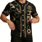 Men's Printed Casual Button-Down Shirt