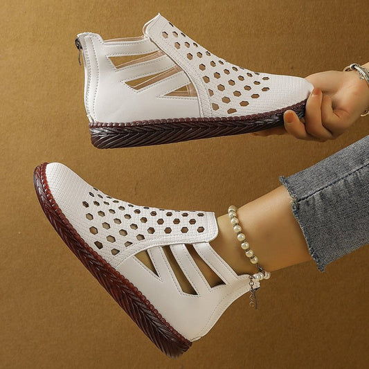 👡 LIMITED-TIME 50% OFF! ✨ Women's Hollow-Out Flat Shoes – Breathable, Chic, Comfortable 💫