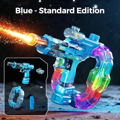 🥳2026 HOT SALE🥳💞50K+ SOLD!🧺Rainbow Light-Up Electric Water Blaster