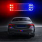 Solar-Powered LED Strobe Warning Light