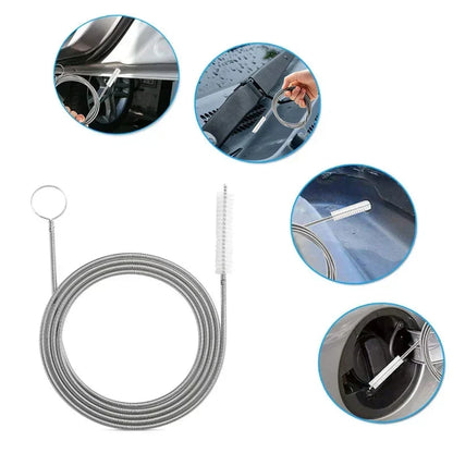 Cepillo de limpieza para el orificio y el tubo de desagüe del coche