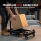 🚛 Foldable Hand Truck | 150 kg Load Capacity 💪 | Quiet PU Wheels 🔇 | Telescopic Handle & Safety Lock 🔒 | Compact & Space-Saving 📦