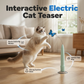 Electric Suction Cup Cat Teaser with Rotating Butterfly