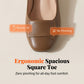 ✨✨LAST DAY 50% OFF – Faux Leather Loafers | Soft, Lightweight, Anti-Slip, Metallic Heel 👞 All-Day Comfort, Easy On 🥿