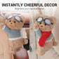 🥳2026 HOT SALE🥳💞50K+ SOLD!⏳✨Adorable Bear Plush Car Tissue Holder