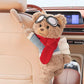 🥳2026 HOT SALE🥳💞50K+ SOLD!⏳✨Adorable Bear Plush Car Tissue Holder