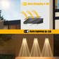 🏡☀️ No Electricity Bills, Just Beautiful Outdoor Light –Solar Outdoor Wall Light – 3 Color & Rainbow✨