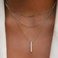 Elegant Multi Layered Necklace with Delicate Pendant