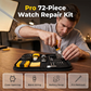 🔧 Professional Watch Repair Set — High-Grade 420 Stainless Steel | 72 Pieces