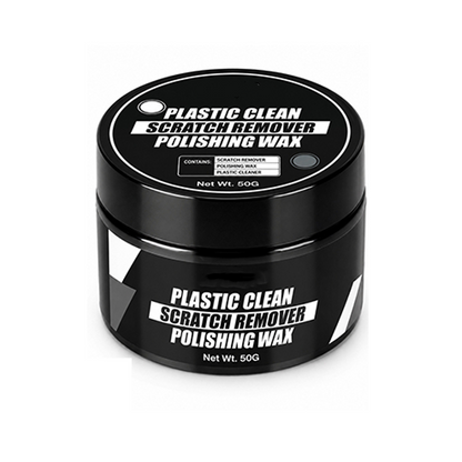 🚗 LIMITED-TIME 50% OFF! Car Plastic Scratch Remover Polishing Wax, Trim Restorer Hydrophobic Coating Paste