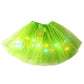 🏆 Last Day 52%OFF!🎁LED Light Up Sequin Tutu Skirt Star Mesh Princess Skirt for Girls and Adults