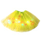 🏆 Last Day 52%OFF!🎁LED Light Up Sequin Tutu Skirt Star Mesh Princess Skirt for Girls and Adults