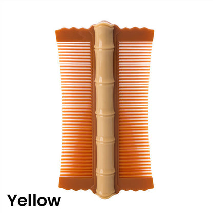 🎉🎁BUY 1 GET 1 FREE🔥Bamboo Styling Double-Sided Fine Teeth Comb