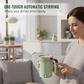 Smart Temperature Display Self-Stirring Mug